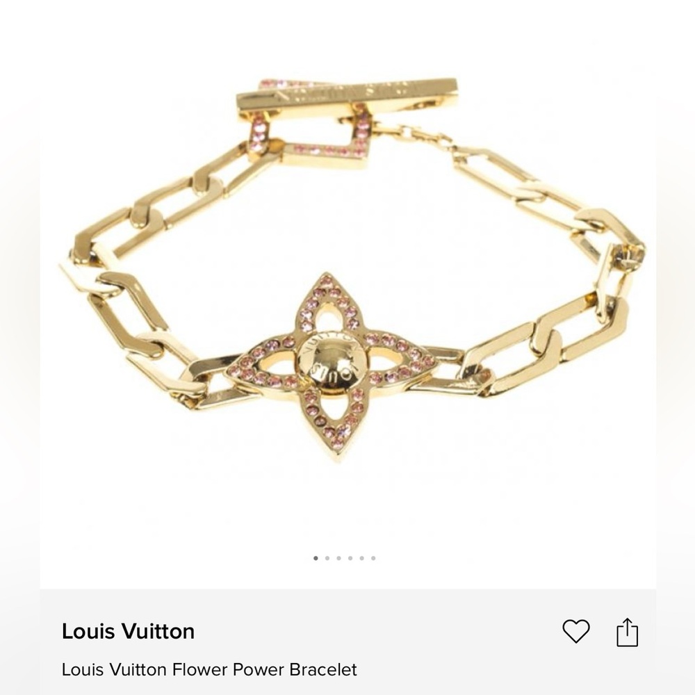 Louis Vuitton Flower Power Bracelet